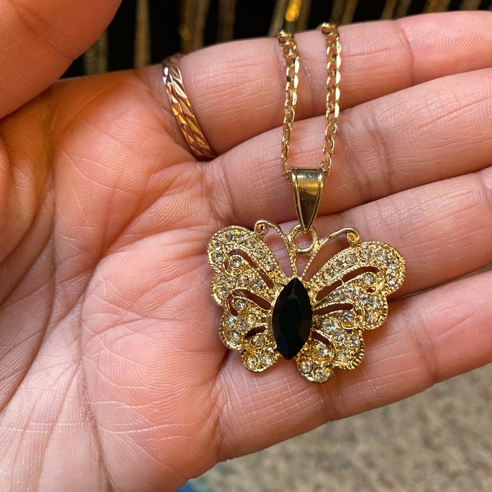 Butterfly necklace